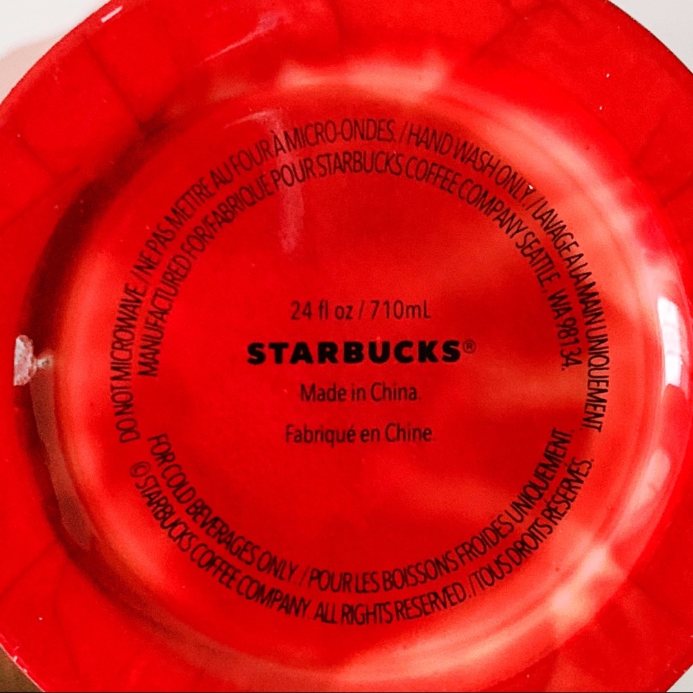 New Starbucks 2019 Rainbow Reusable Cup Tumbler - Picture 4 of 4
